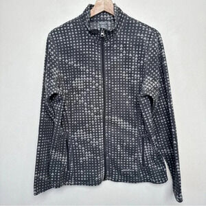 Eddie Bauer Womens Large Light Weigh Fleece  Zip Jacket